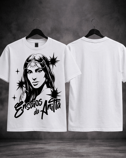 T-shirt Anitta Line Art Ensaios Edition - SuDrops