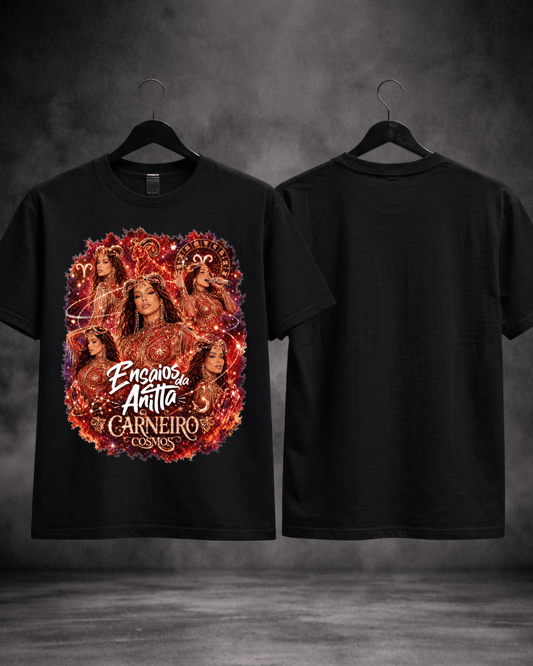 T-shirt Ensaios da Anitta Carneiro Cosmos Edition - SuDrops