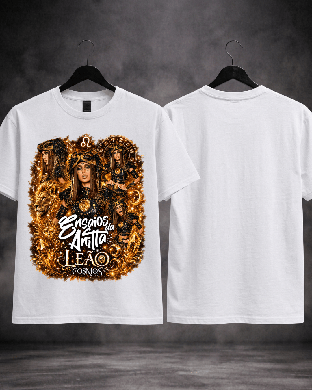 T-shirt Ensaios da Anitta Leão Cosmos Edition - SuDrops