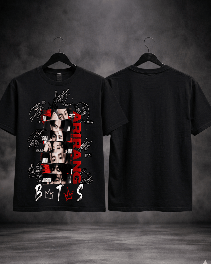 T-shirt de fã produzida em Portugal pela Sudrops para levar a concertos