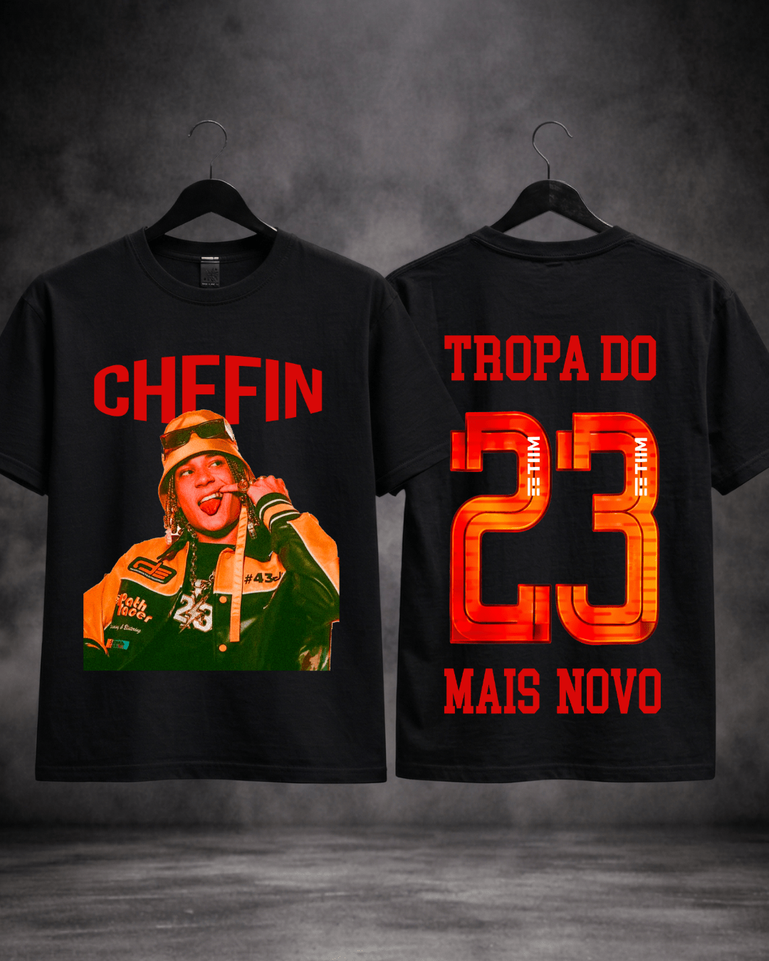 T-shirt Chefin 23 - vista alternativa do produto - SuDrops