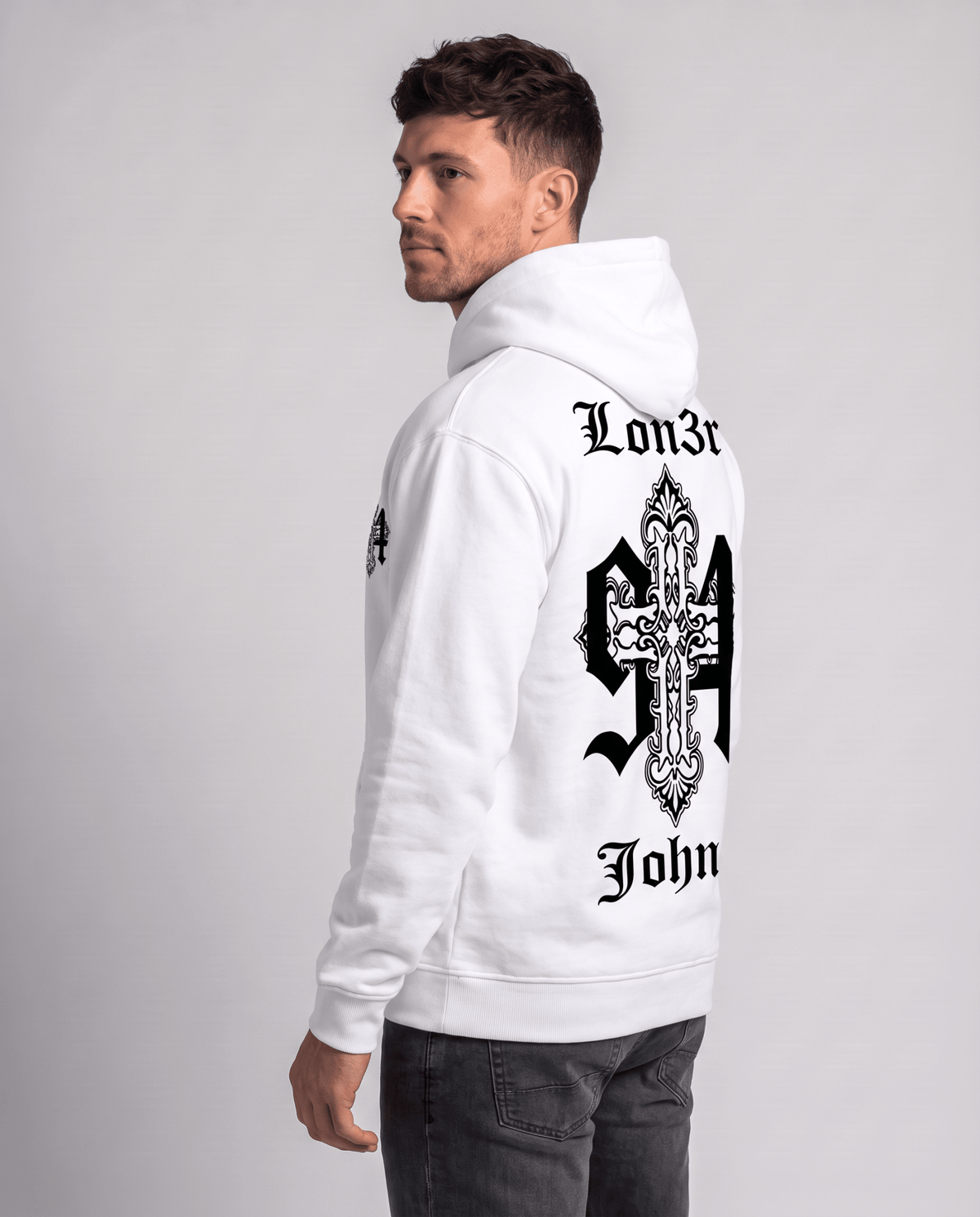 Hoodie Lon3r Johny 94 - Sudrops