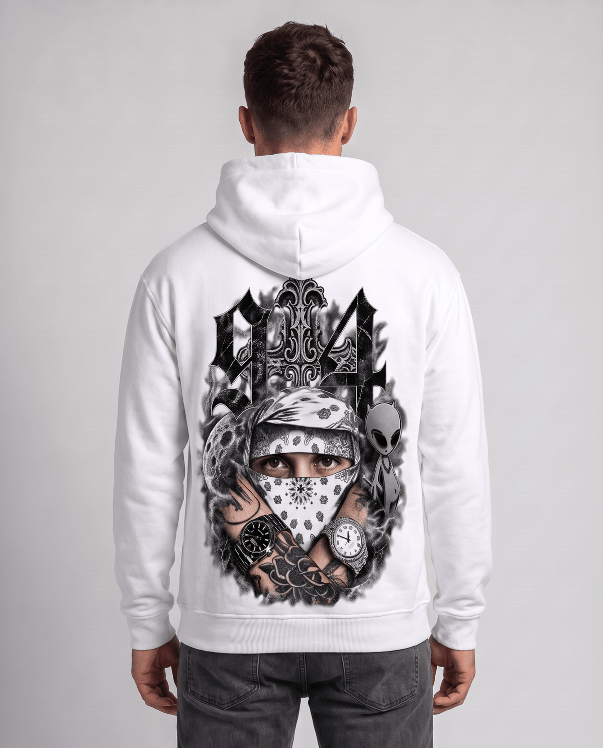 Hoodie Lon3r Johny Álbum 94 - Sudrops