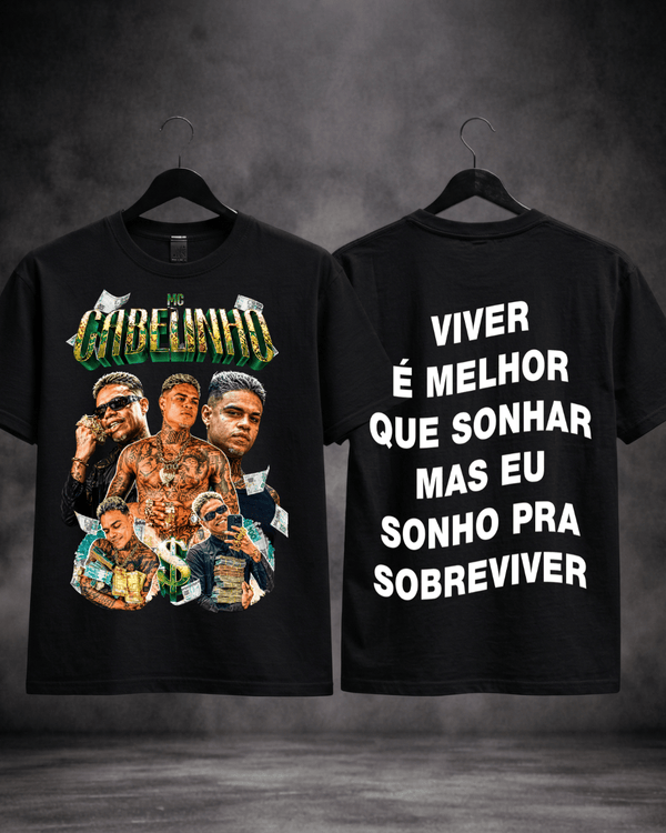 T-Shirt Mc Cabelinho Preta