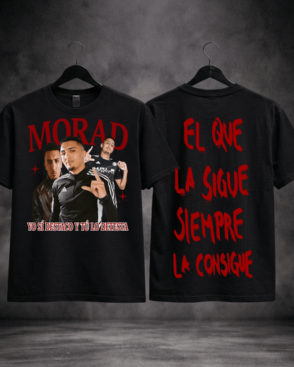 T-shirt Morad Edição Limitada - detalhe frente e costas - SuDrops