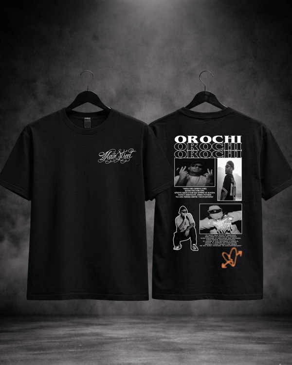 T-Shirt Orochi Edição de Fã Preta