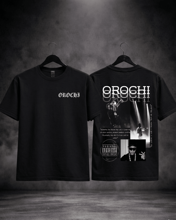T-Shirt Orochi Edição de Fã Preta v2
