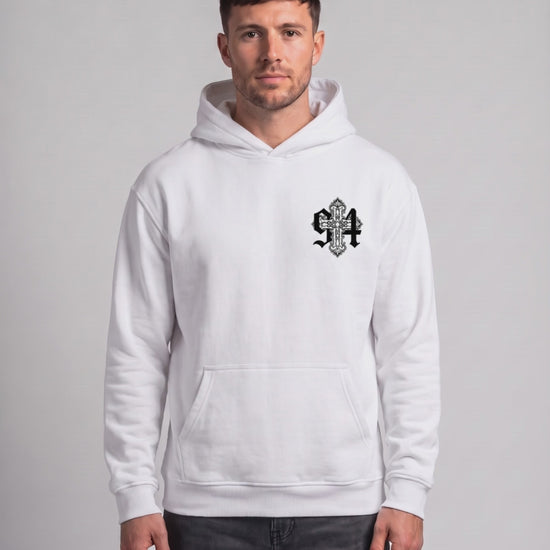 Vídeo do caimento do hoodie branco Lon3r Johny 94