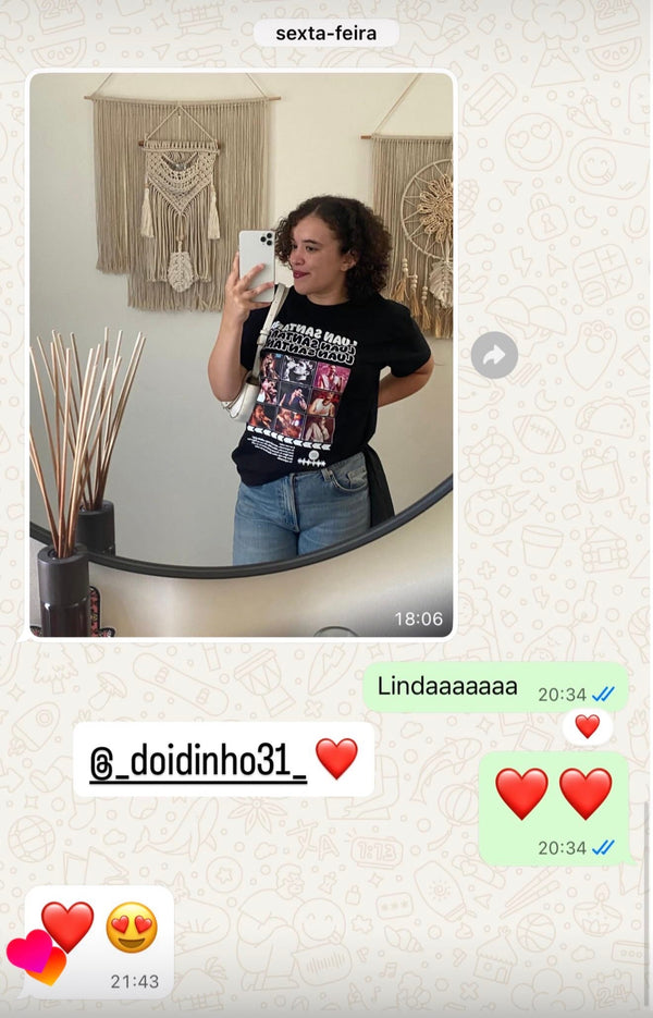 Feedback real de cliente recebido no Instagram