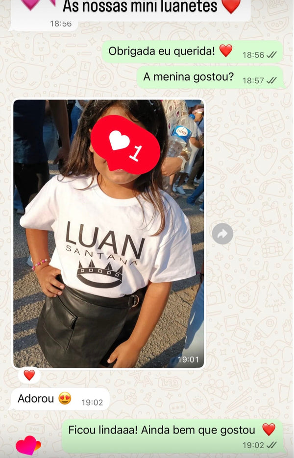 Feedback real de cliente recebido no Instagram