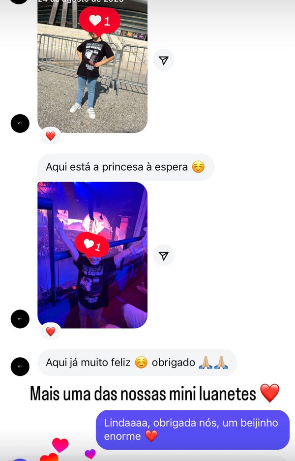 Feedback real de cliente recebido no Instagram