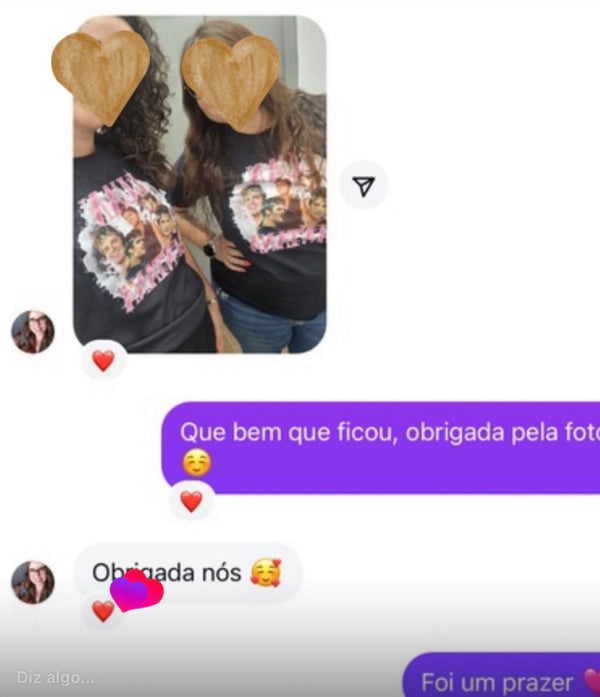 Feedback real de cliente recebido no Instagram