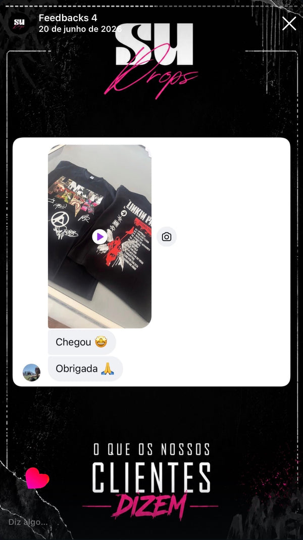 Feedback real de cliente recebido no Instagram