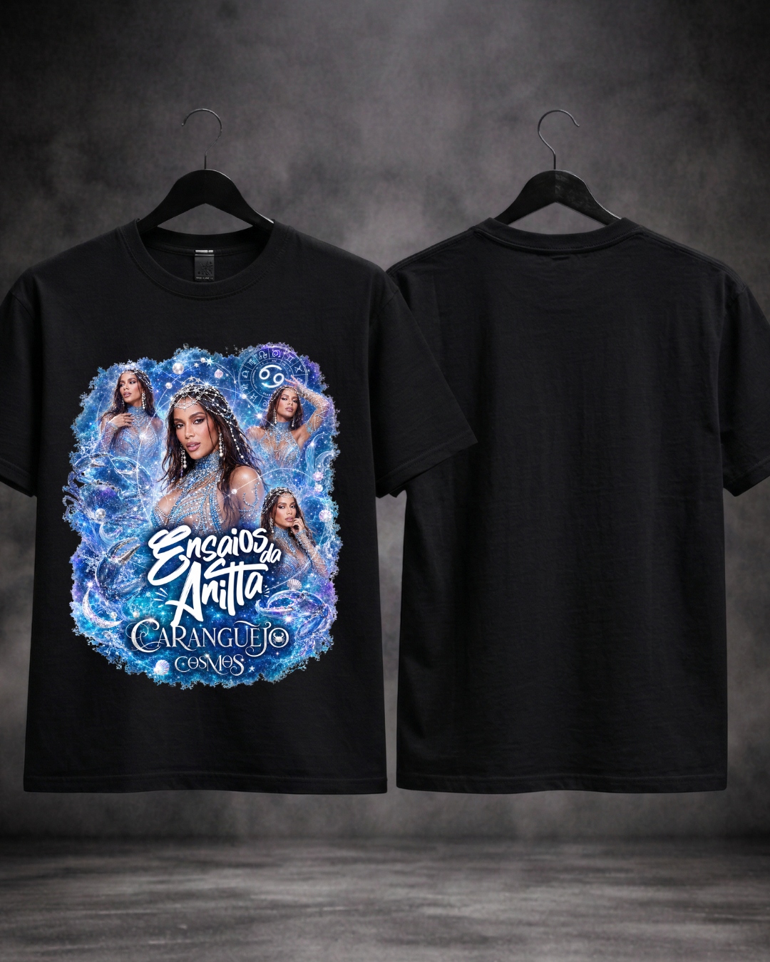 T-shirt Ensaios da Anitta Caranguejo Cosmos Edition