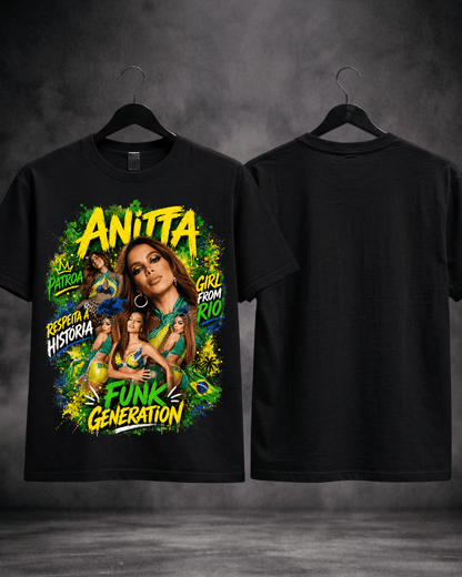 T-shirt Anitta Funk Generation Edition - Sudrops