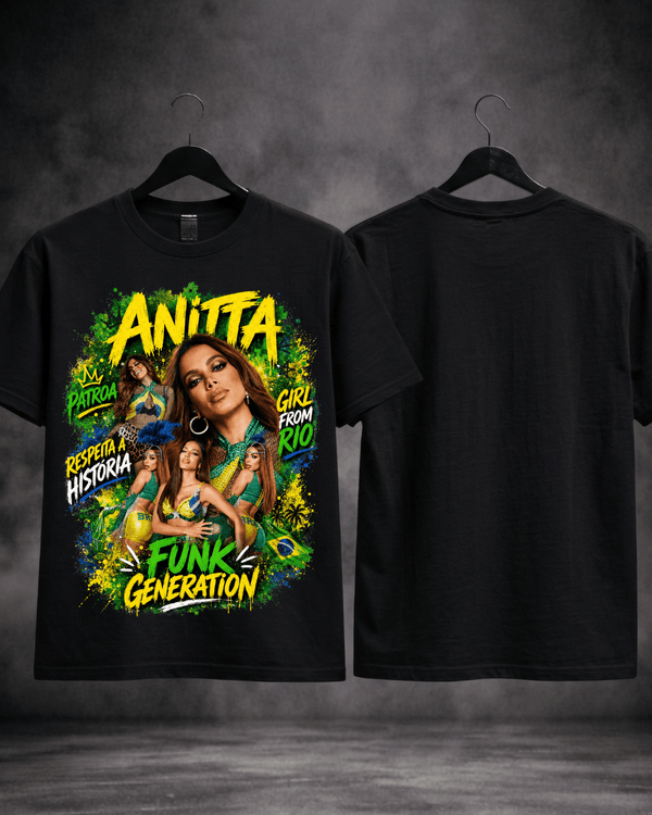 T-shirt Anitta Funk Generation Edition