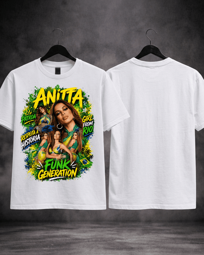 T-shirt Anitta Funk Generation Edition - Sudrops