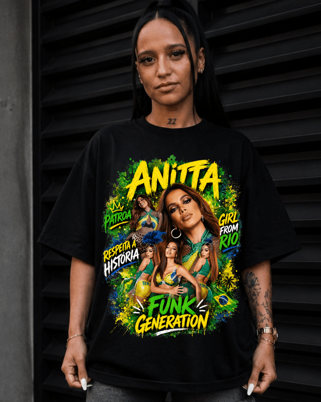 T-shirt Anitta Funk Generation Edition - Sudrops