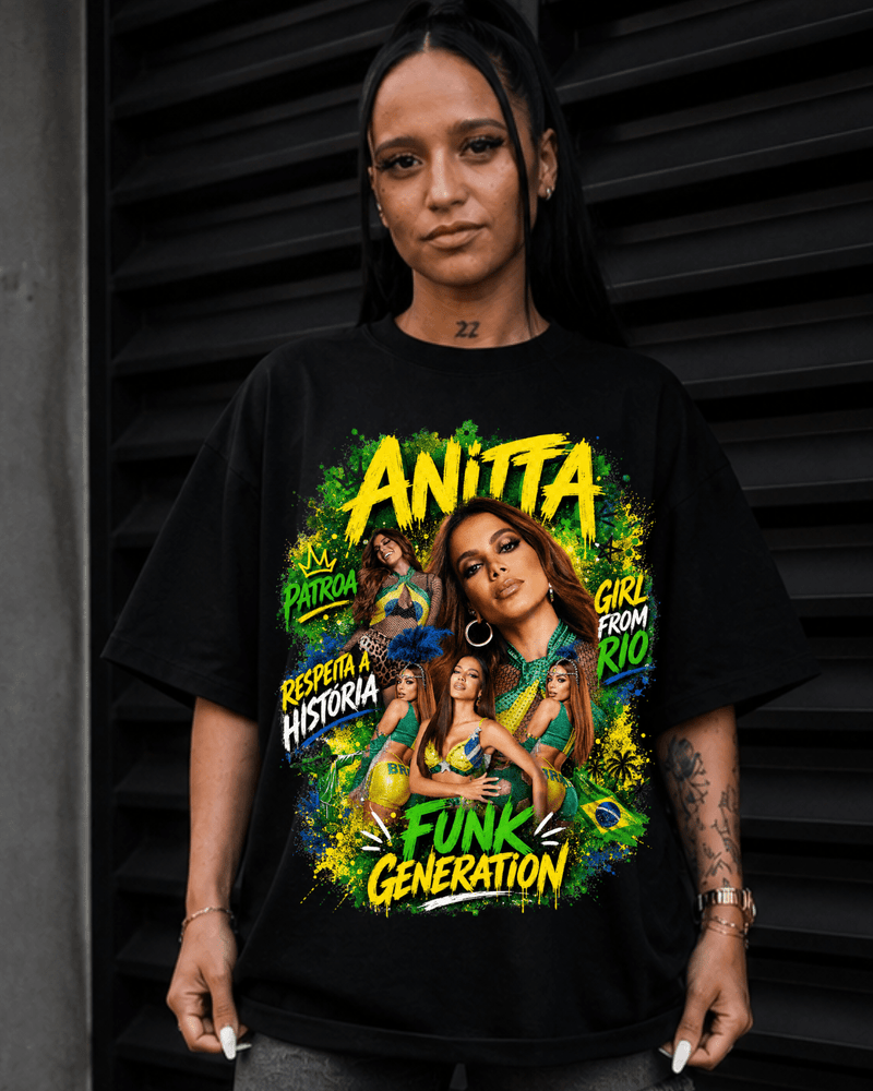 T-shirt Anitta Funk Generation Edition - Sudrops