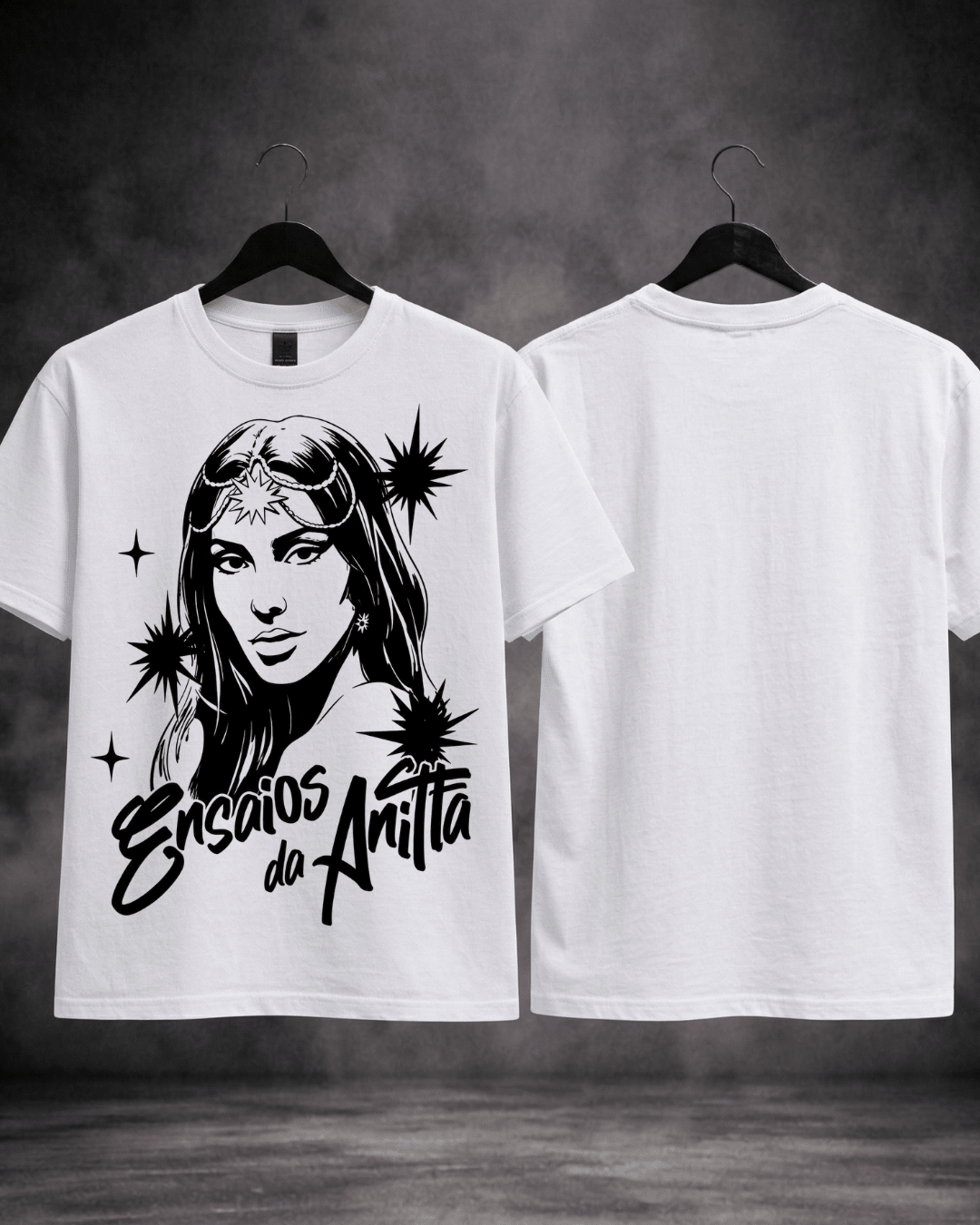T-shirt Anitta Line Art Ensaios Edition - SuDrops