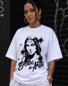 T-shirt Anitta Line Art Ensaios Edition
