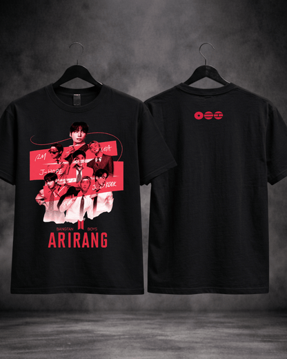 T-shirt BTS Arirang Red Edition - SuDrops