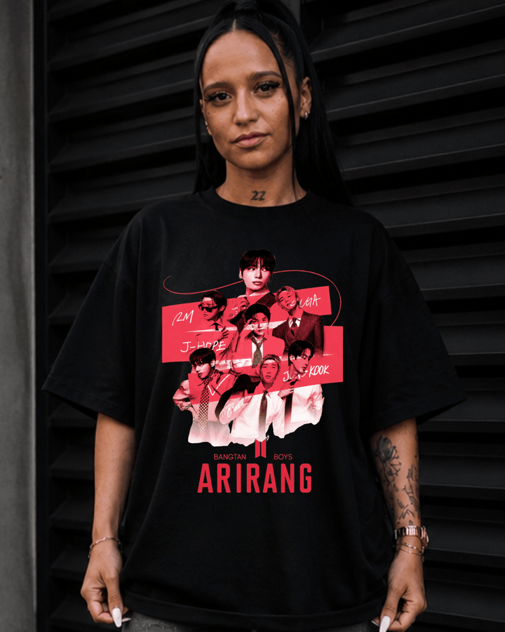 T-shirt BTS Arirang Red Edition - Sudrops
