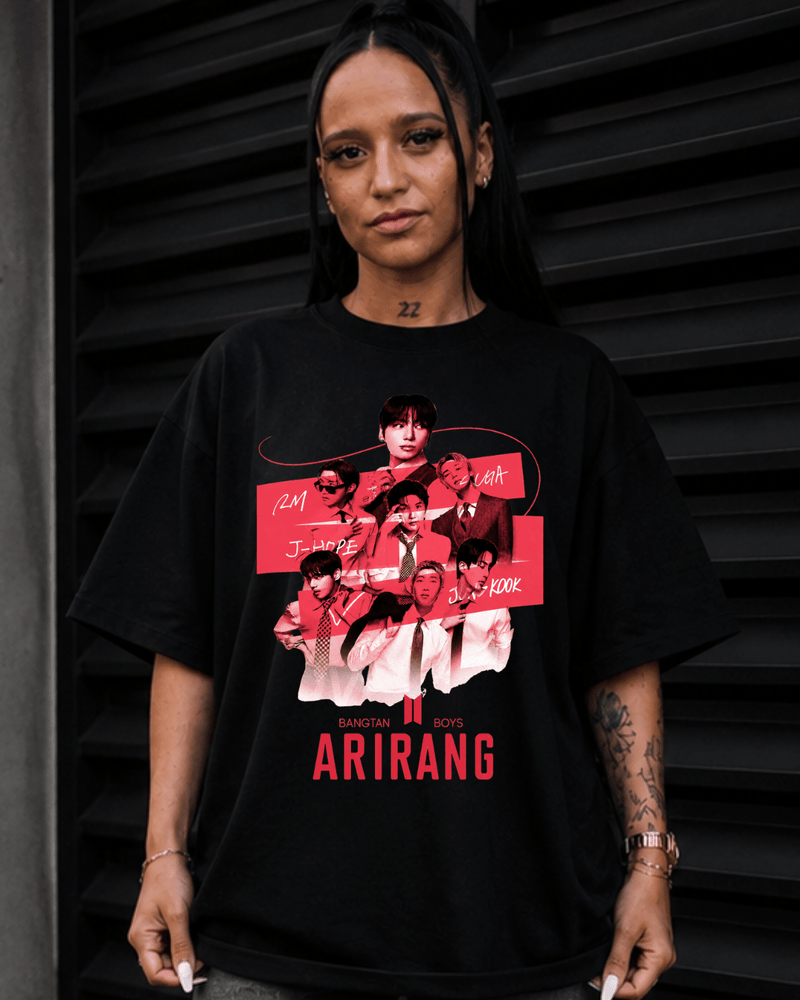 T-shirt BTS Arirang Red Edition - Sudrops
