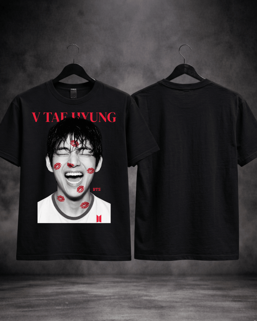 T-shirt BTS V Tae Hyung Kiss Edition - SuDrops