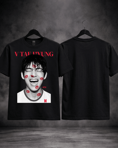 T-shirt BTS V Tae Hyung Kiss Edition - SuDrops
