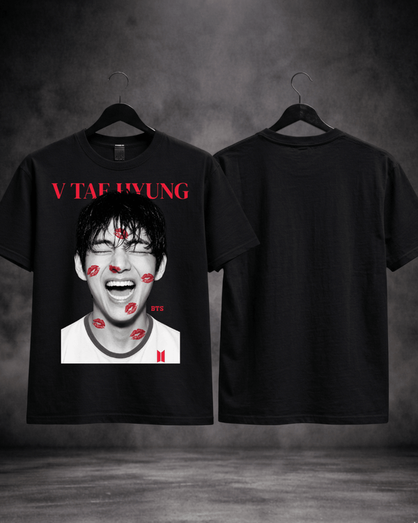 T-shirt BTS V Tae Hyung Kiss Edition