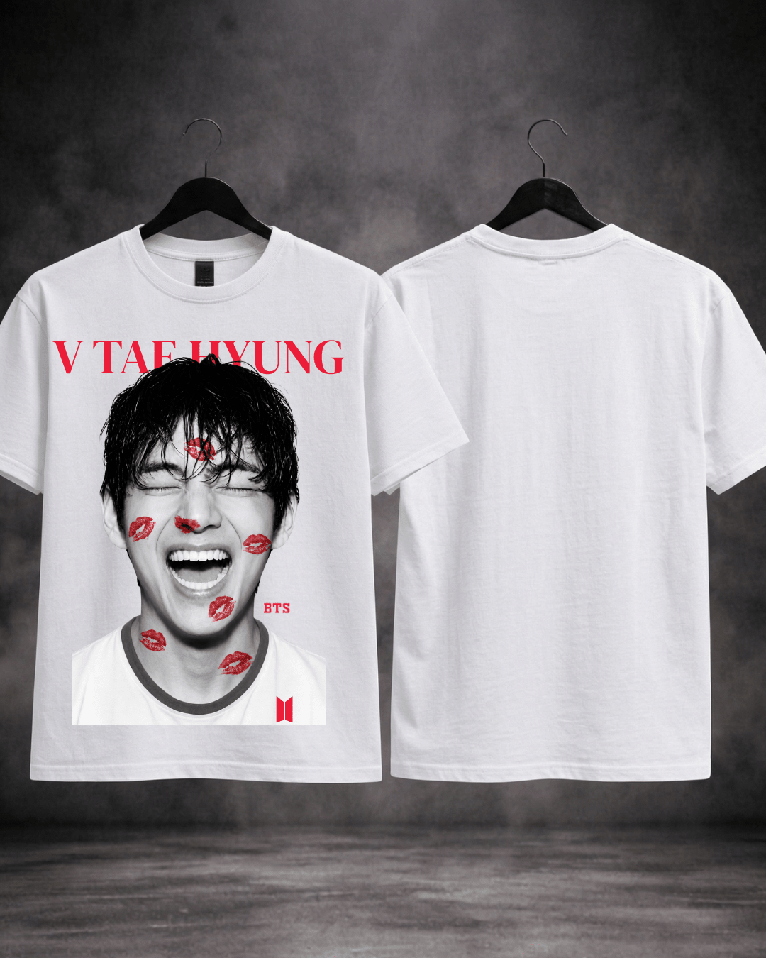 T-shirt BTS V Tae Hyung Kiss Edition - SuDrops