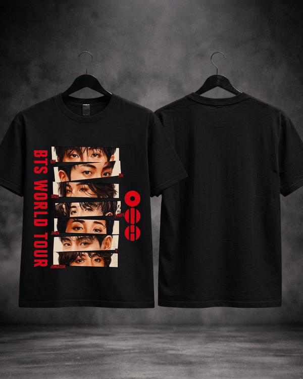 T-shirt BTS World Tour Eyes Edition