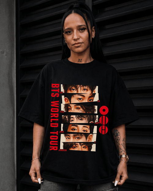 T-shirt BTS World Tour Eyes Edition