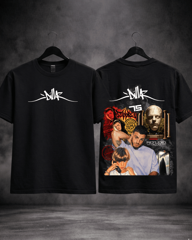 T-Shirt Dillaz 75 Preta - Sudrops