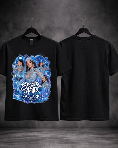 T-shirt Ensaios da Anitta Aquário Cosmos Edition - SuDrops