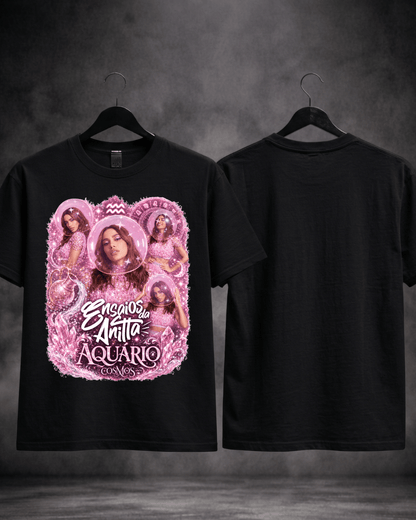 T-shirt Ensaios da Anitta Aquário Cosmos Edition - SuDrops