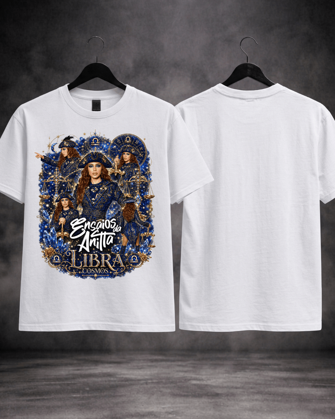 T-shirt Ensaios da Anitta Balança Cosmos Edition - SuDrops