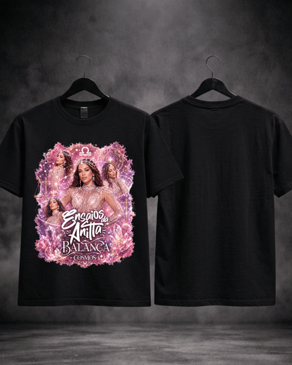 T-shirt Ensaios da Anitta Balança Cosmos Edition - SuDrops