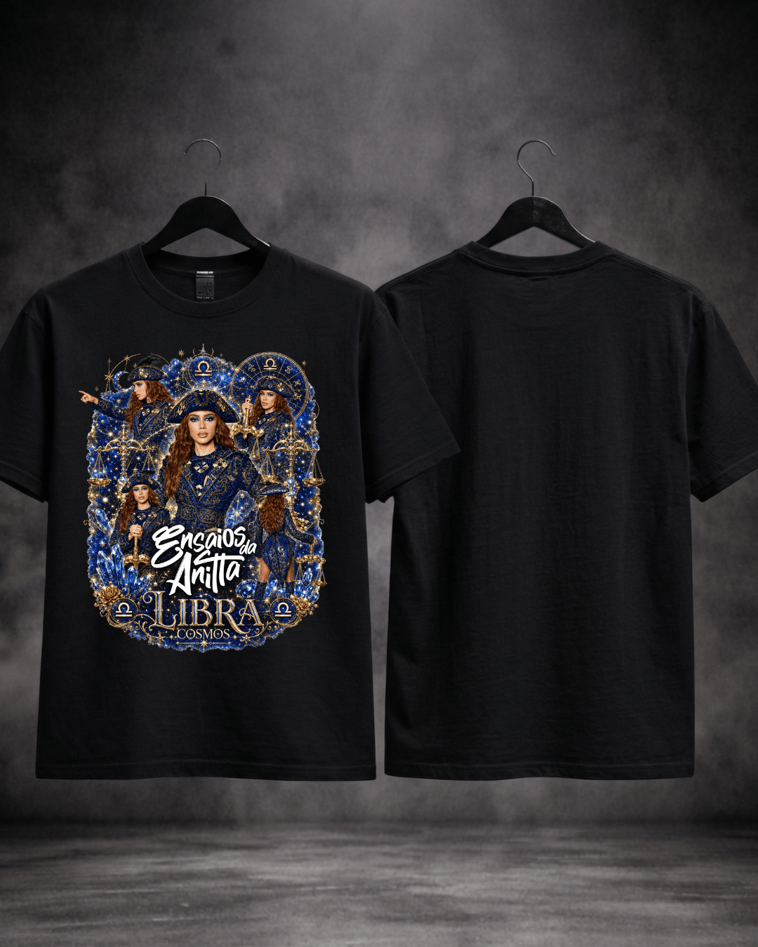T-shirt Ensaios da Anitta Balança Cosmos Edition - SuDrops