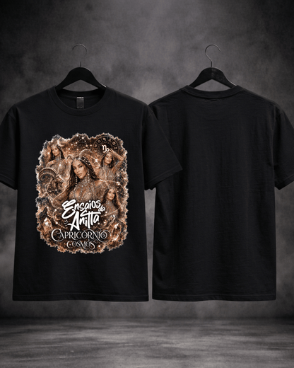 T-shirt Ensaios da Anitta Capricórnio Cosmos Edition - SuDrops