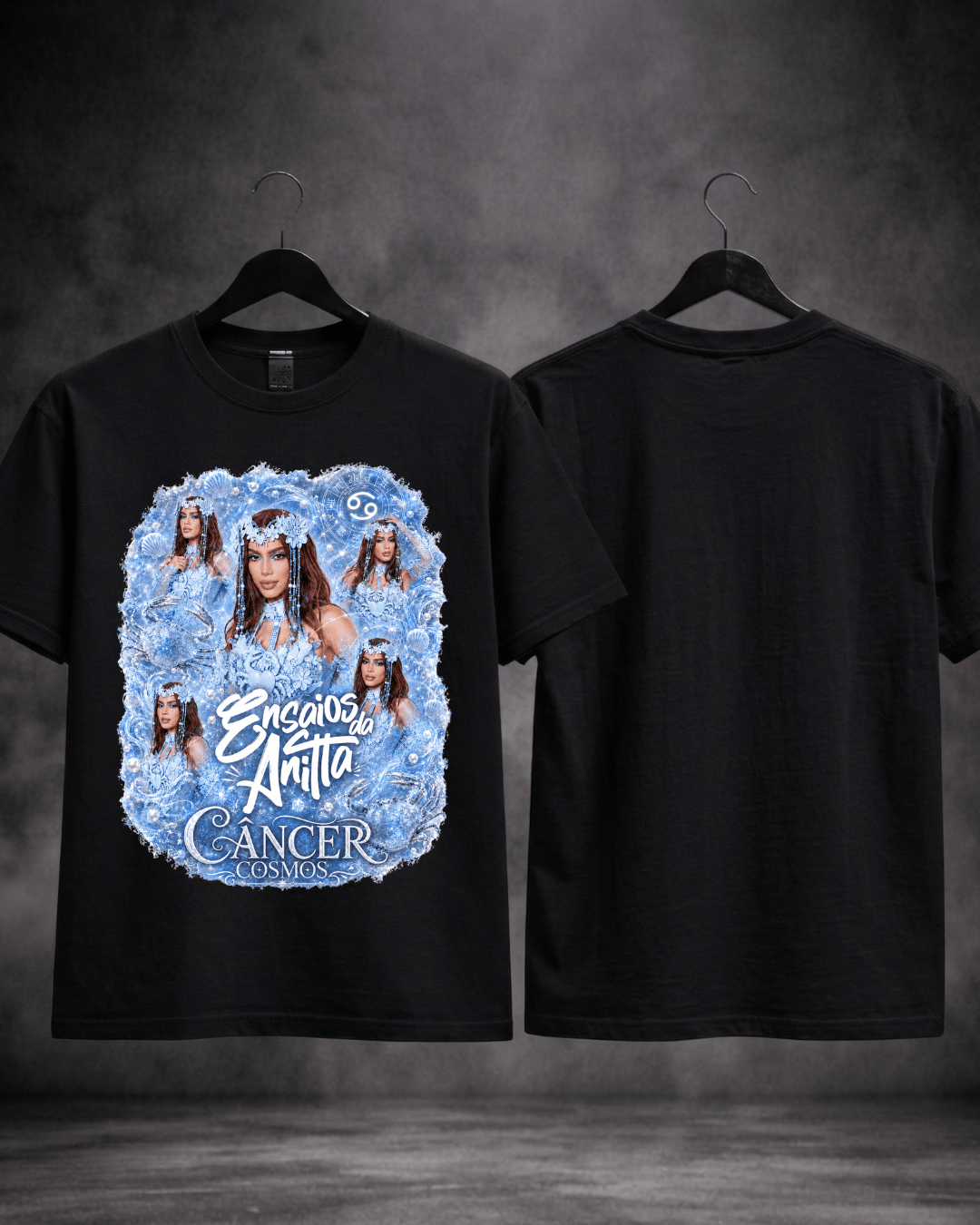 T-shirt Ensaios da Anitta Caranguejo Cosmos Edition - SuDrops