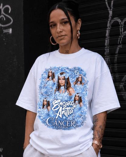 T-shirt Ensaios da Anitta Caranguejo Cosmos Edition - SuDrops
