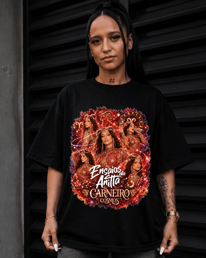 T-shirt Ensaios da Anitta Carneiro Cosmos Edition - Sudrops