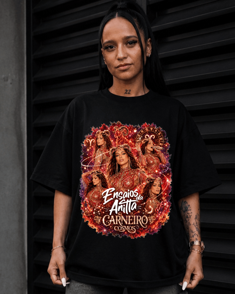 T-shirt Ensaios da Anitta Carneiro Cosmos Edition - Sudrops