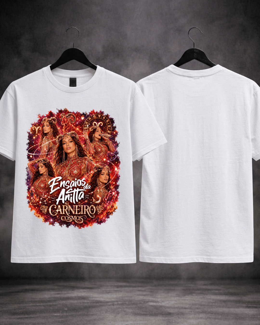 T-shirt Ensaios da Anitta Carneiro Cosmos Edition - SuDrops