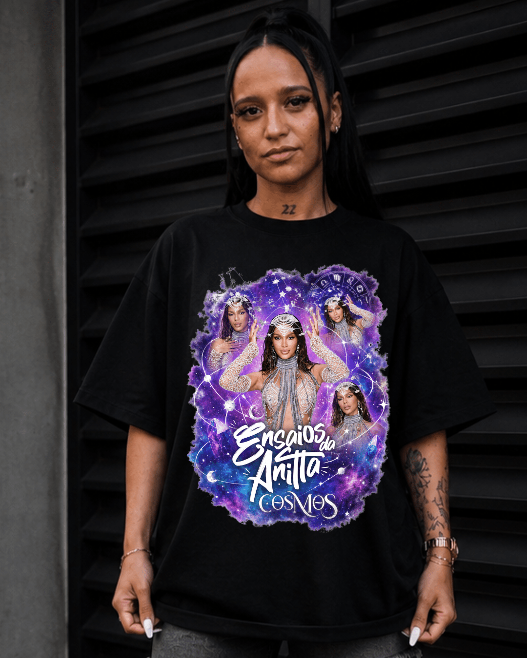 T-shirt Ensaios da Anitta Cosmos Edition - SuDrops