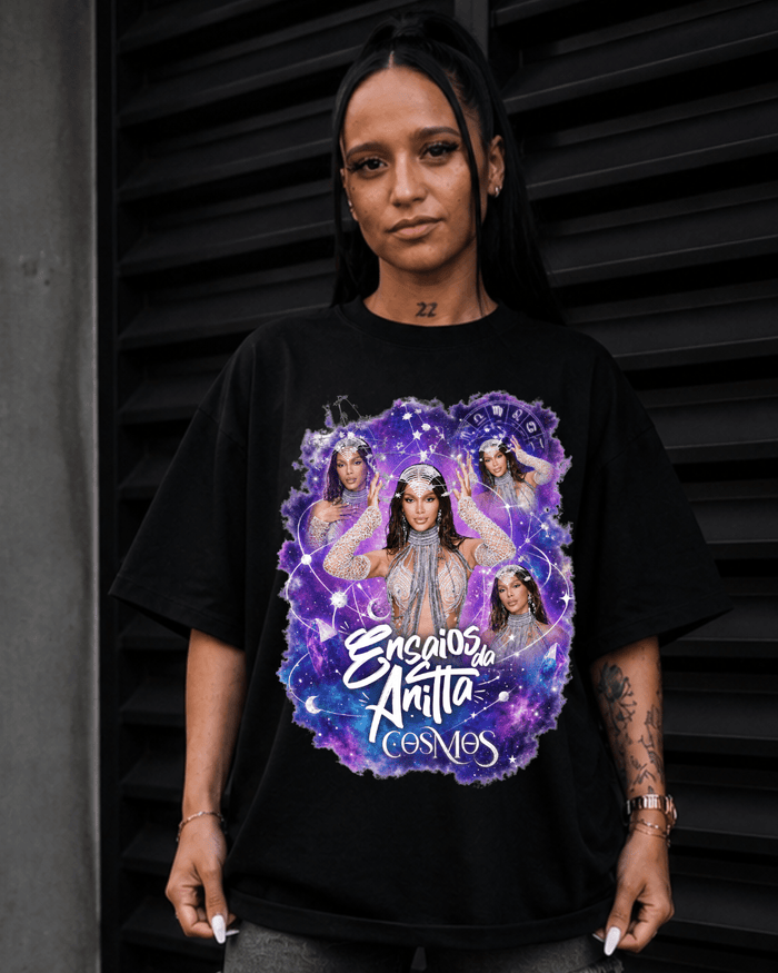 T-shirt Ensaios da Anitta Cosmos Edition