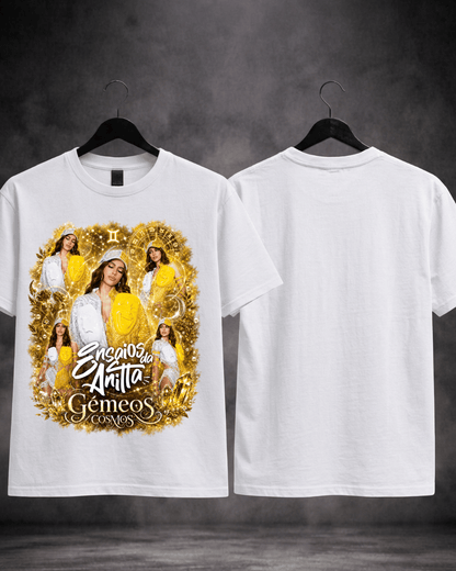 T-shirt Ensaios da Anitta Gêmeos Cosmos Edition - SuDrops