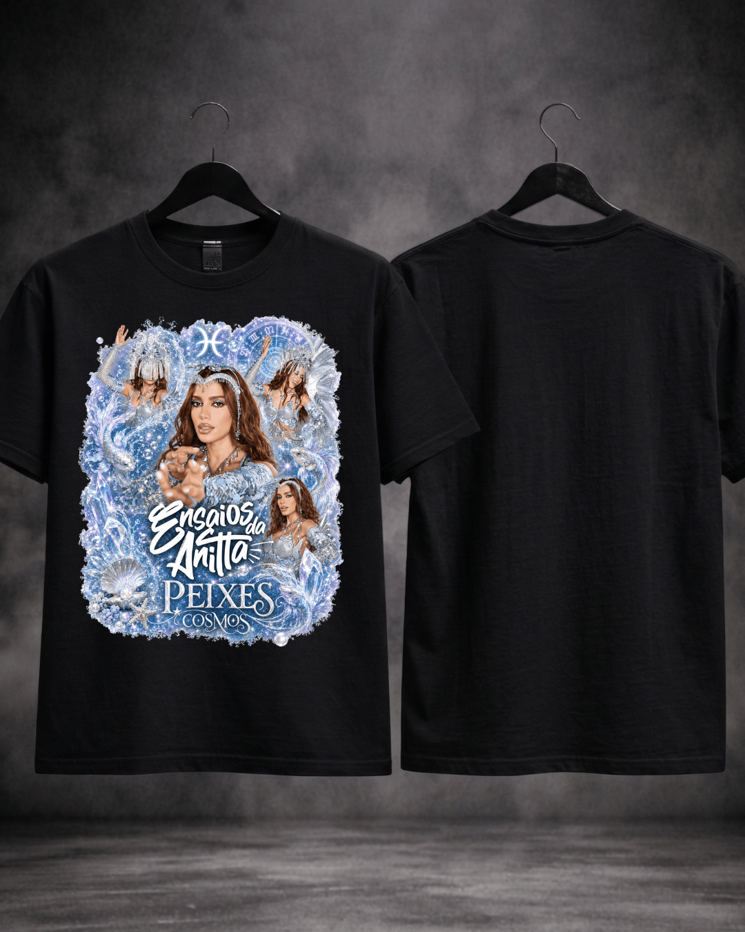 T-shirt Ensaios da Anitta Peixes Cosmos Edition - SuDrops
